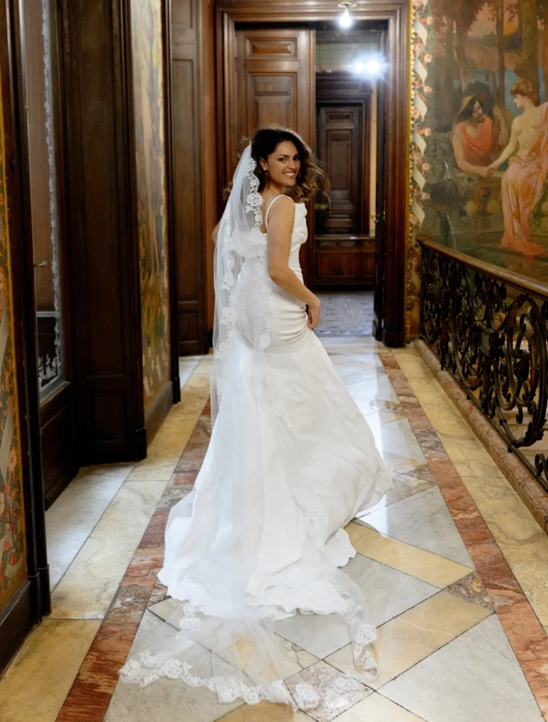 Voile de mariée Manon - Élisabeth Veil Collection