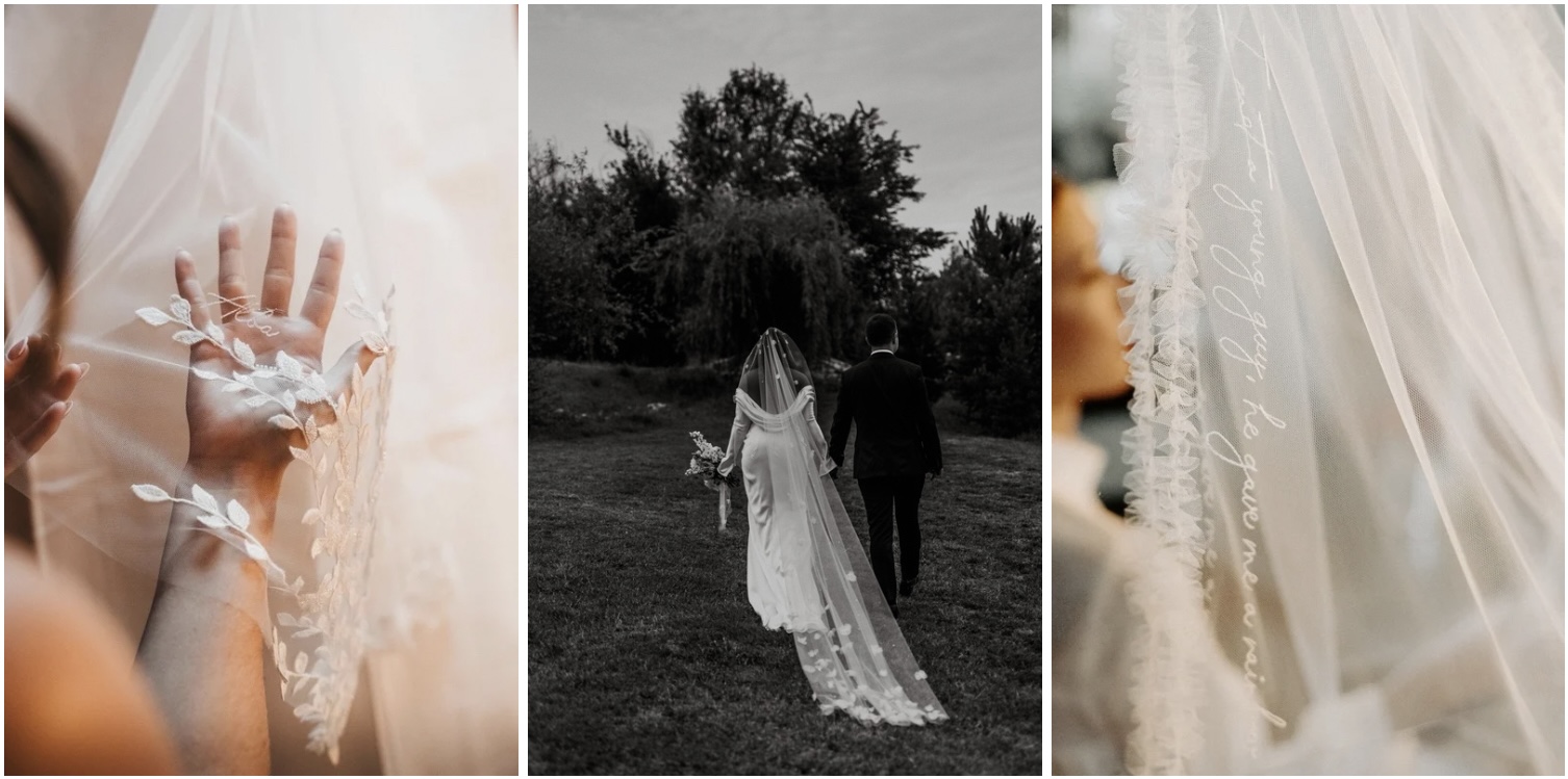 Voile de mariée personnalisé